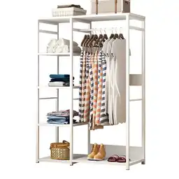 Rack Para Ropa Color Blanco Finlandek Cr07B