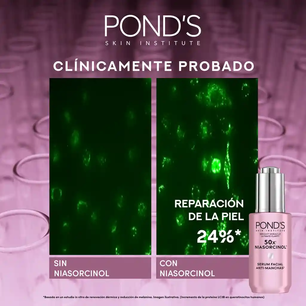 Sérum Antimanchas Ponds Bright Miracle con Niasorcinol 30ML