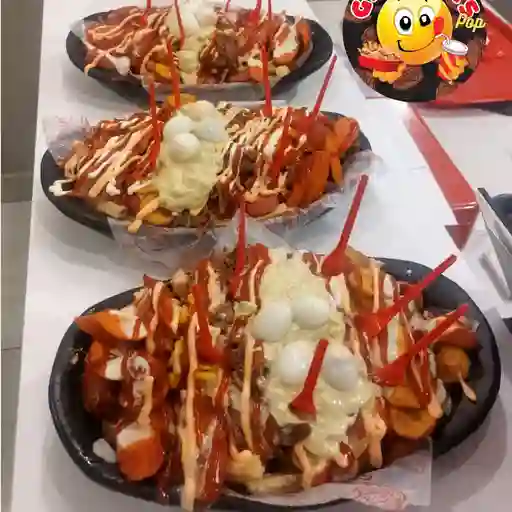 Salchiglotona familiar pollo para 4 per