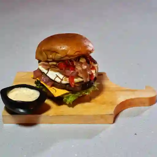 Hamburguesa nerd super gourmet