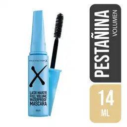 Max Factor Pestañina Full Volumen a Prueba de Agua Color Negro