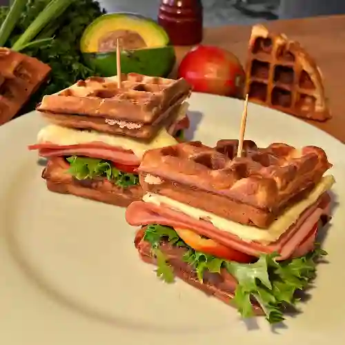 Sándwich de Waffles