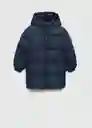 Chamarra Anorak Amerlong Navy Talla 10 Niños Mango