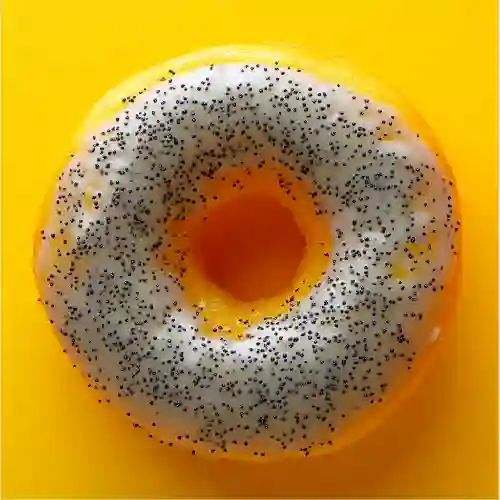 Donut Limón y Amapola
