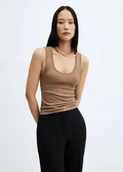 Top Pinot Arena Talla S Mujer Mango
