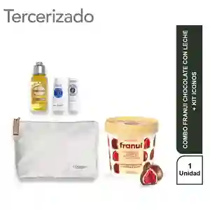 Combo Franui Chocolate Con Leche + Kit Iconos Loccitane