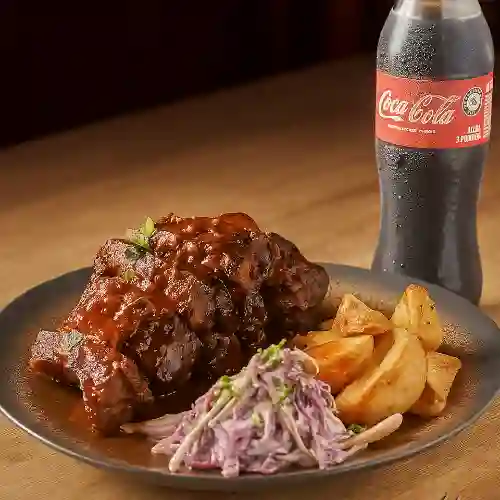 Combo Costilla + Gaseosa 400 ml