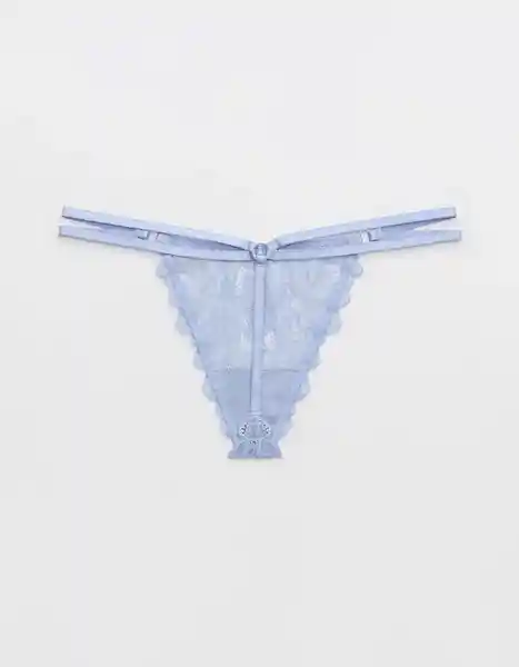 Panti Aerie Azul Talla Medium American Eagle 57728041