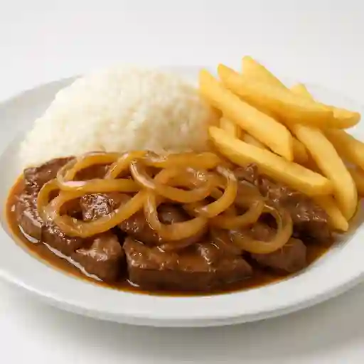 Higado Encebollado.