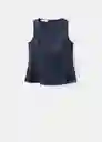 Top Lua Tejano Soft Talla S Mujer Mango