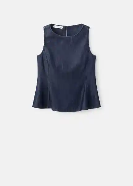 Top Lua Tejano Soft Talla S Mujer Mango
