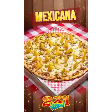 2X1 Pizza 28Cm Mexicana