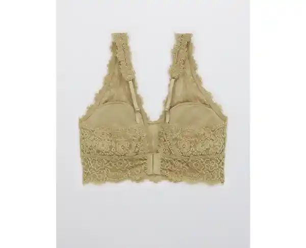 American Eagle Brasier Lace Padded Basic Verde 400347837466
