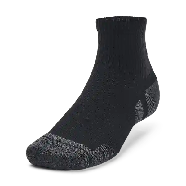 Under Armour Calcetines Qtr Hombre Negro LG 1379510-001