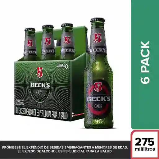 Beck's Pack de Cerveza 