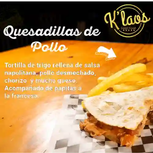 Quesadilla de Pollo