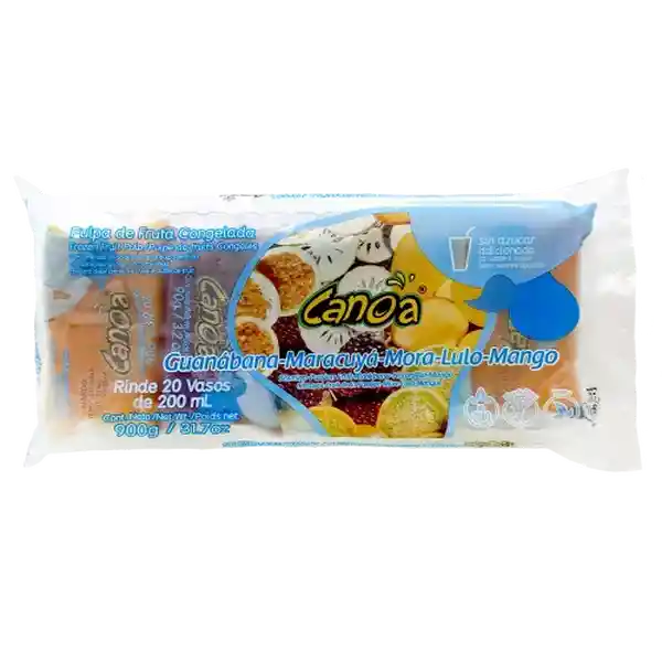 Canoa Pulpa de Fruta Surtida