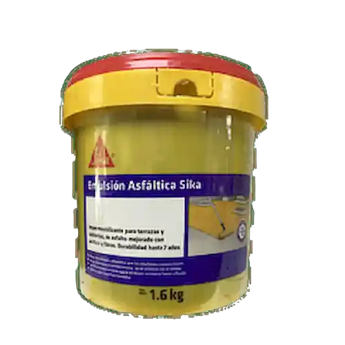 Sika Impermeabilizante Emulsión Asfáltica 1.6 Kg