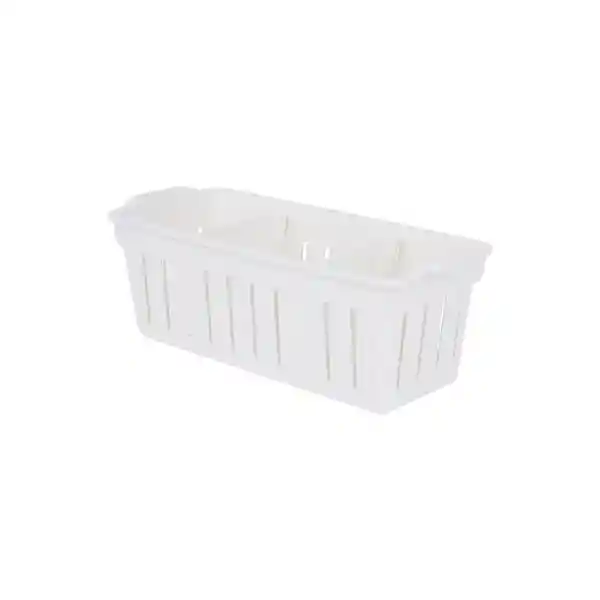 Canasta Organizador Con Divisores Blanco S Miniso