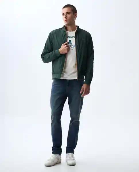 Camiseta Hombre Blanco Talla L 841G001_BLA110601 Americanino