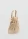 Bolso P Pazo Beige Talla 99 Mujer Mango