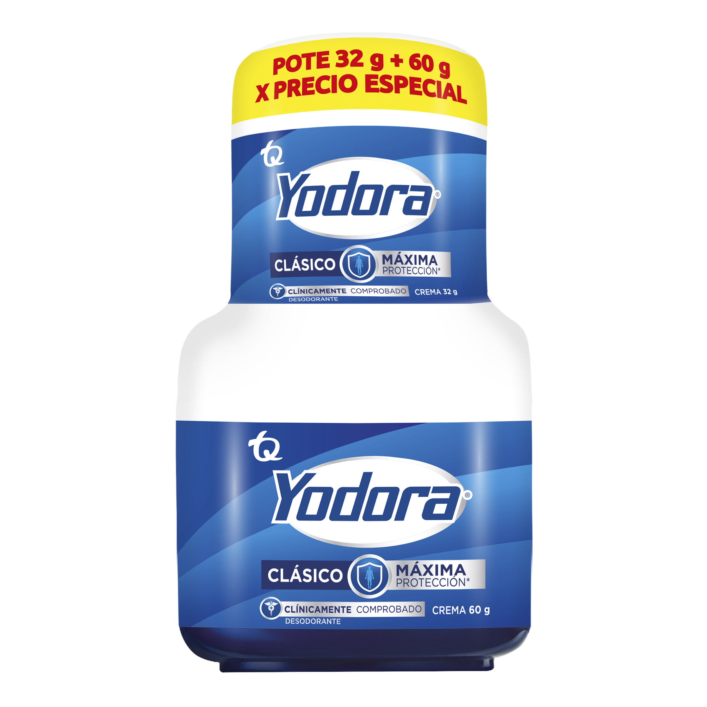 Yodora Clásico Desodorante Crema 92g