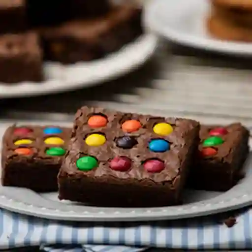 Brownie con M&M's