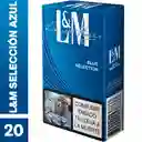 L&M Selección Azul x 20 Cigarrillos