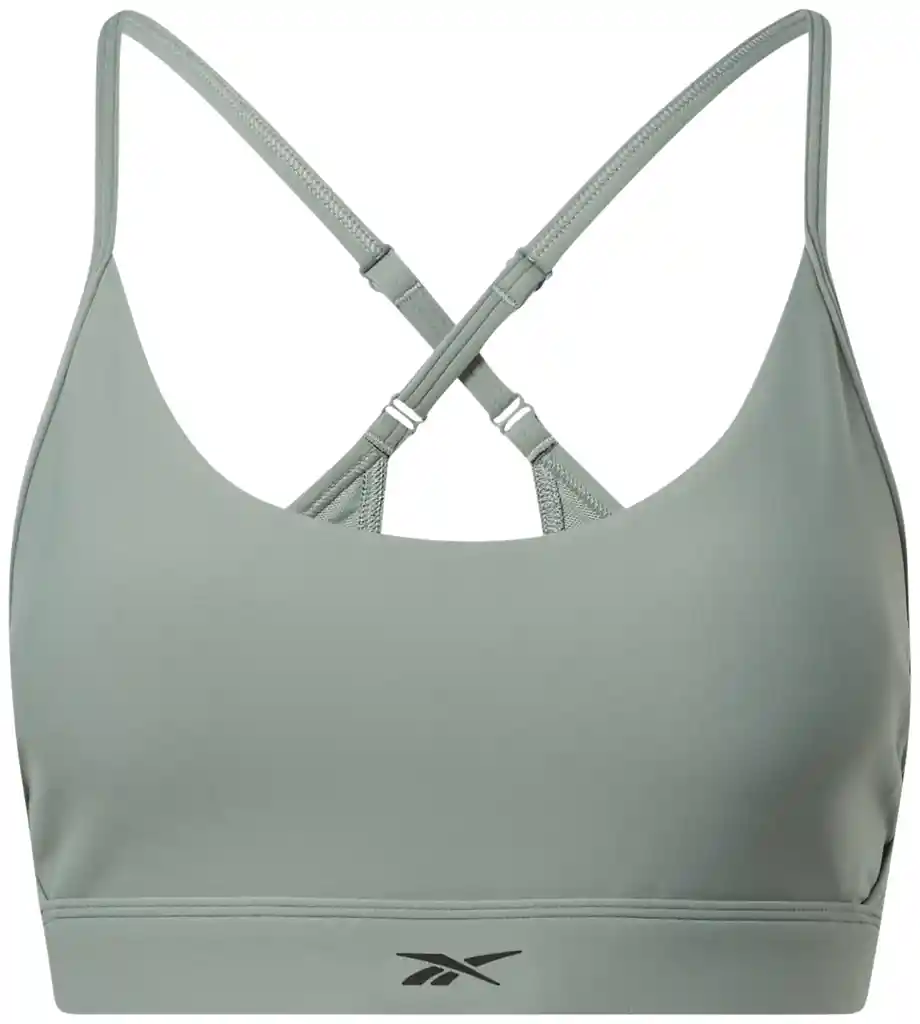 Reebok Camiseta Lux Strappy Bra Mujer Verde Talla XS Ref: HT6146