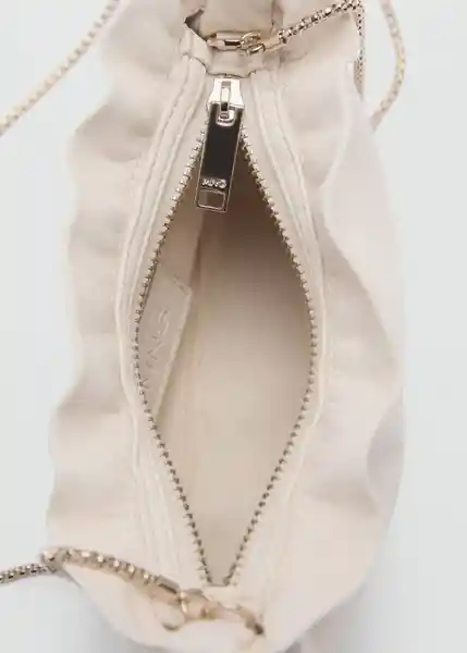 Bolso P Alba Crudo Talla 99 Mujer Mango