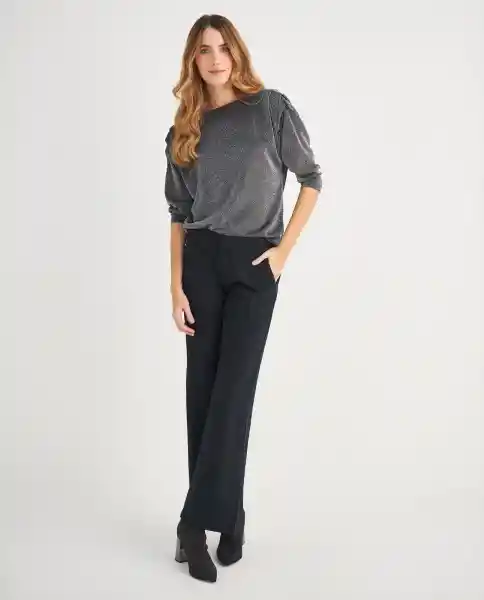 Pantalón Negro Jaguar Ultraoscuro Talla 14 439F000 Esprit