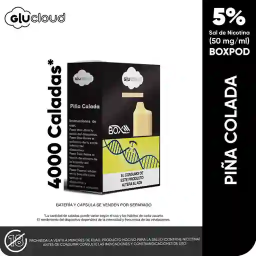 Glucloud Pod Piña Colada / 4000 Puffs