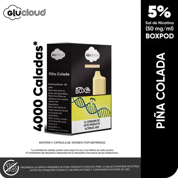 Glucloud Piña Colada Boxpod