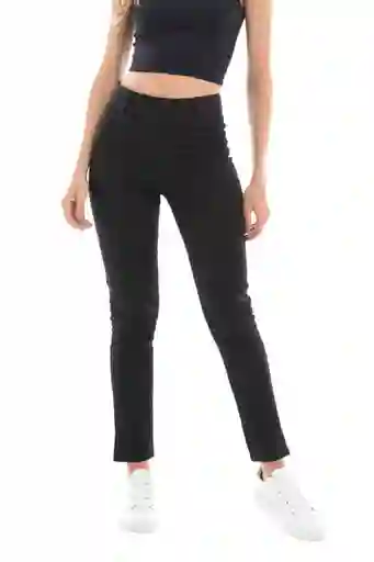 Pantalón New Imitación Bolsillo Color Negro Talla 8 Ragged