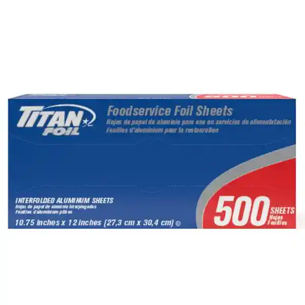 Titan Aluminio Foil Sheets
