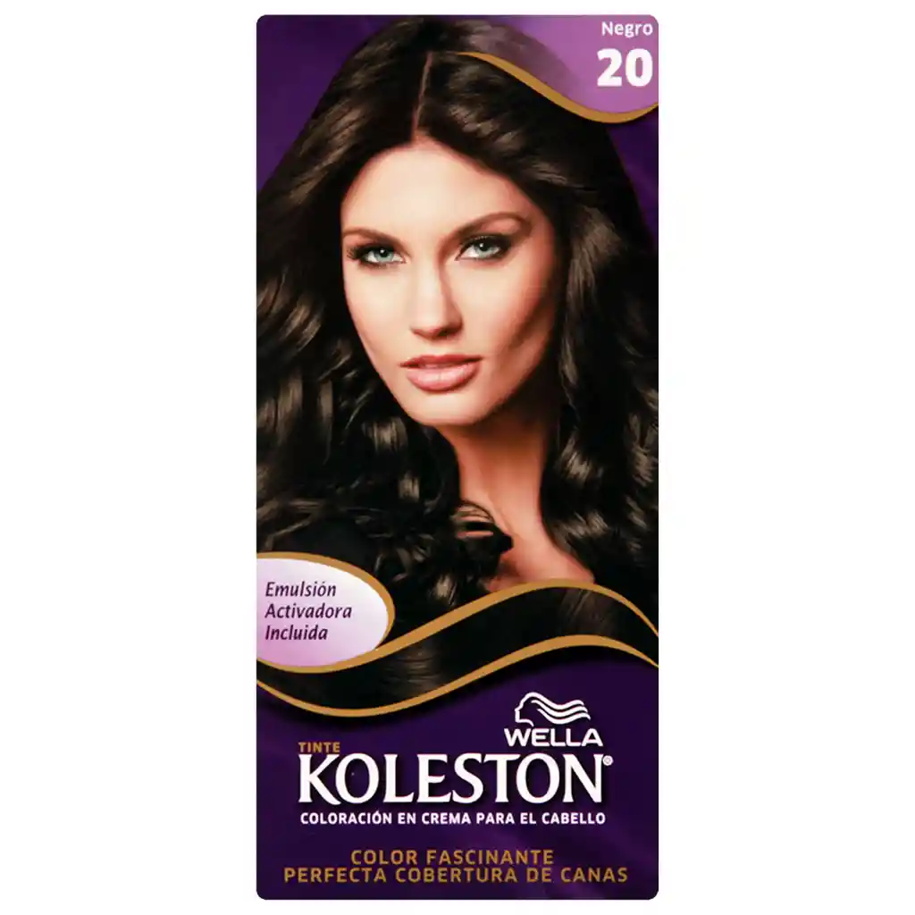 Koleston Tinte Para Cabello Numero 20 Negro