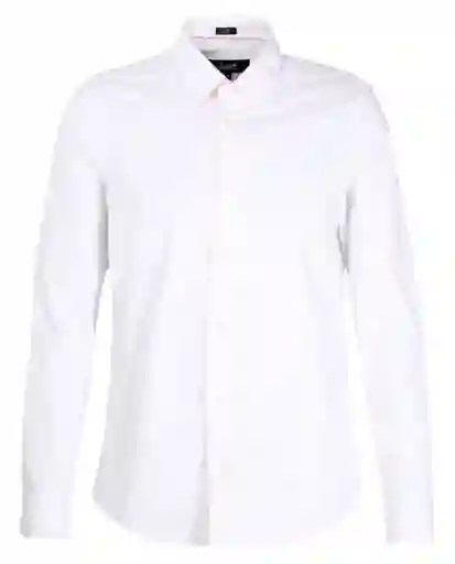 Camisa M/l Premium Blanco Talla M Hombre Chevignon