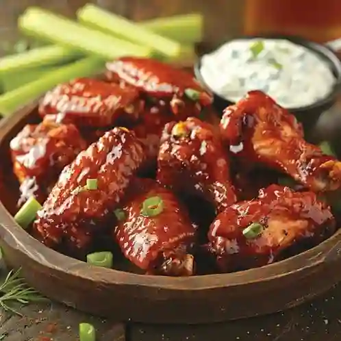Bbq chicken wings (alitas de pollo bbq)