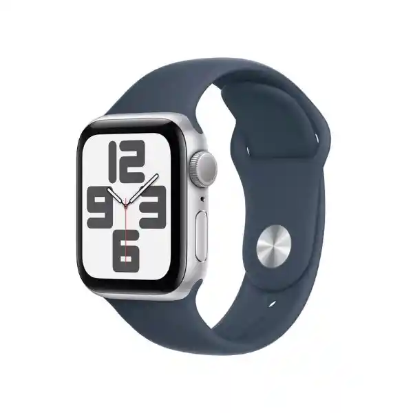 Apple Watch SE Gps Silver Aluminium Case With Denim 40 mm