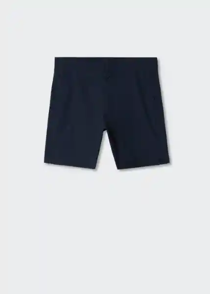 Bermuda Gen Navy Talla 40 Hombre Mango