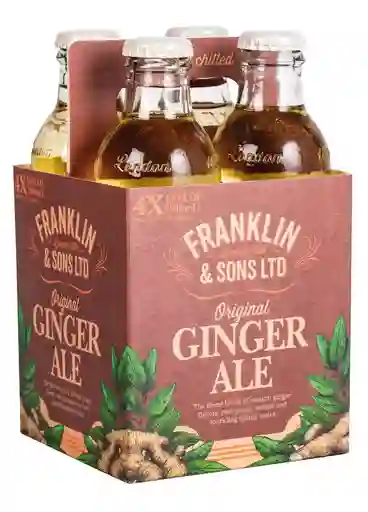 Fourpack Tónica Ginger Ale Franklin & Sons Ltd