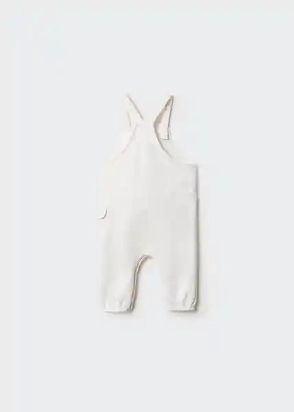 Peto Cargo Niños Off White Talla 61 Mango