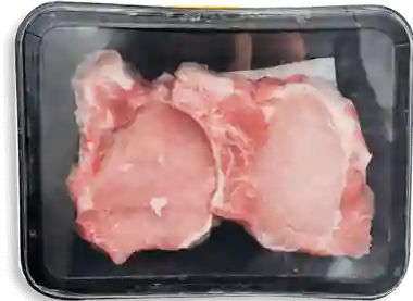 Chuleta De Cerdo Bandeja