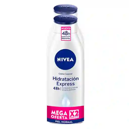 Nivea Pack de Crema Corporal Hidratación Express