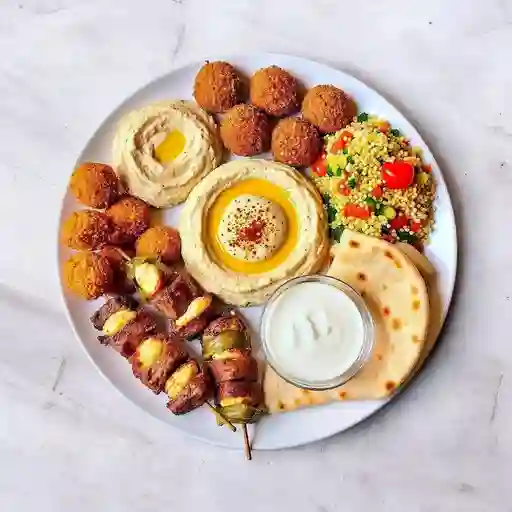 Mezze para 4 personas