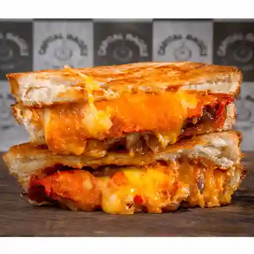 Grilled Pepperoni & Cheese