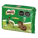Galletas MILO Anillos rellenas con crema 12 Unds x 390g