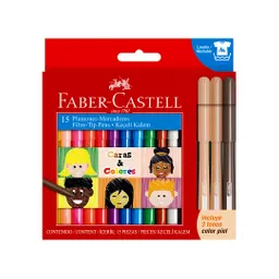 Faber Castell Marcadores Caras y Colores 