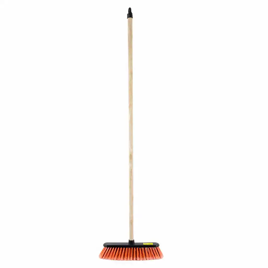 Task Escoba Superior Suave Cabo Madera C005359