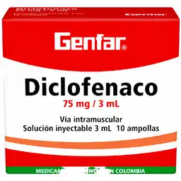 Genfar (75 mg/3 mL)